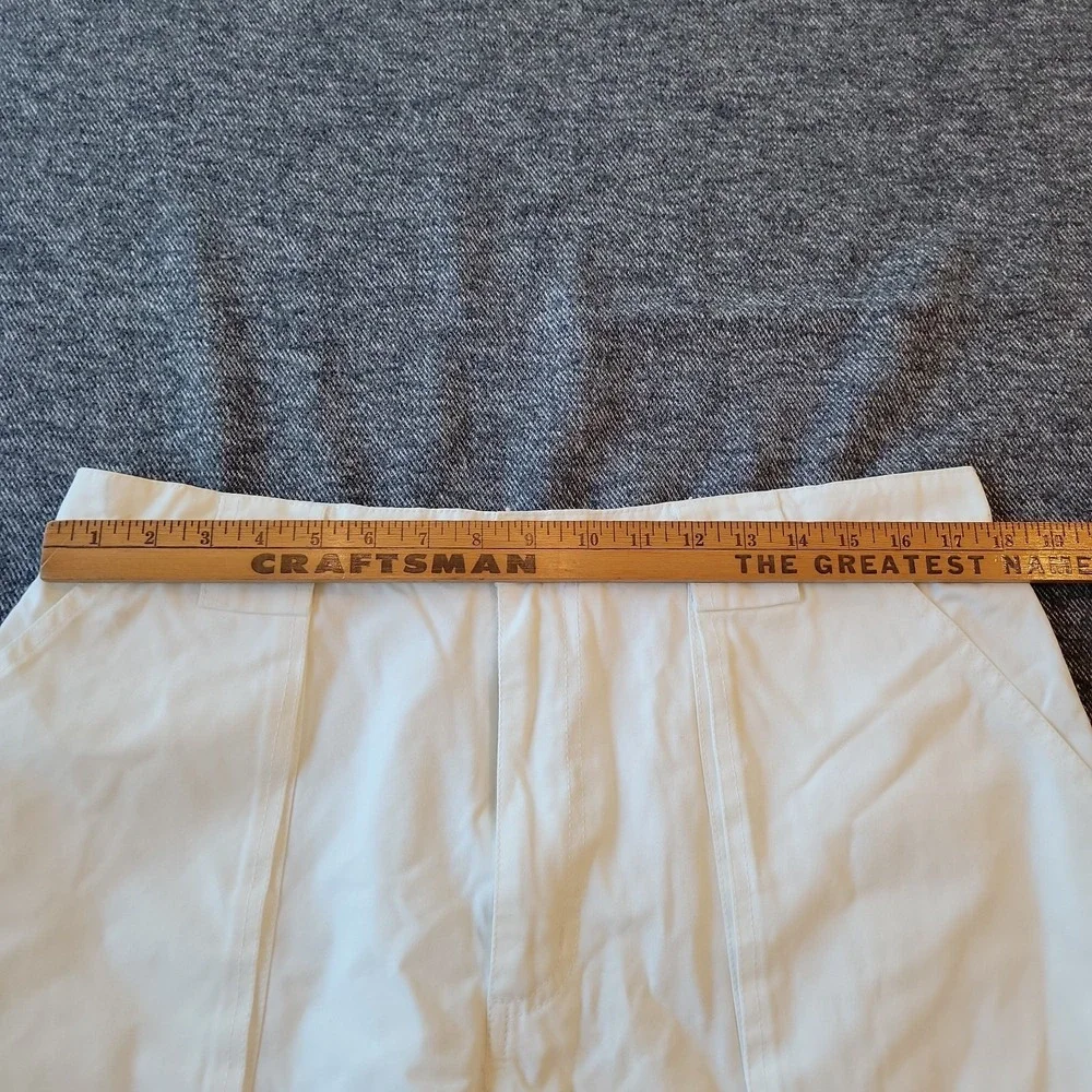 NWT Hook & Tackle Beer Can Island Shorts Men's 38 White Stretch - Read Descript